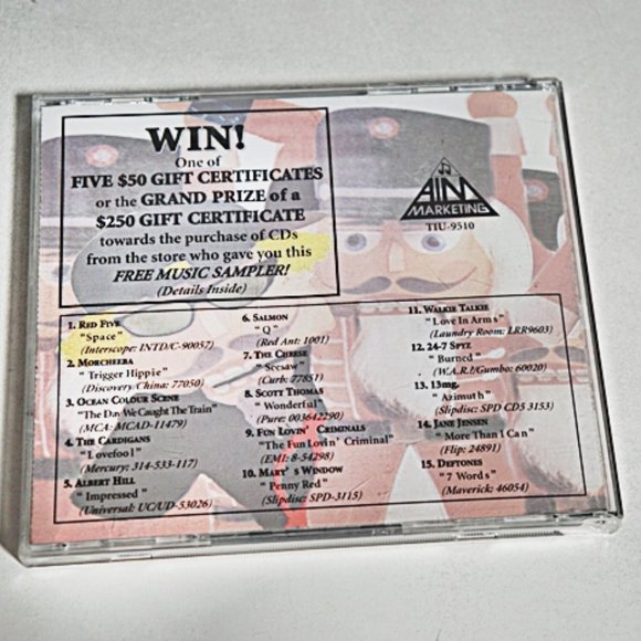 TURN IT UP PASS IT ON VOL 10 DECEMBER 1996 - RED FIVE / SALMON CD - Picture 2 of 2